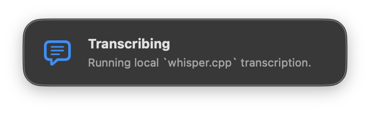 Easy Dictation interface preview